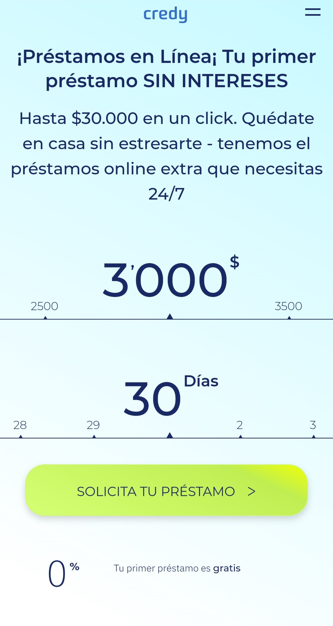 App para Crédito Credy MX